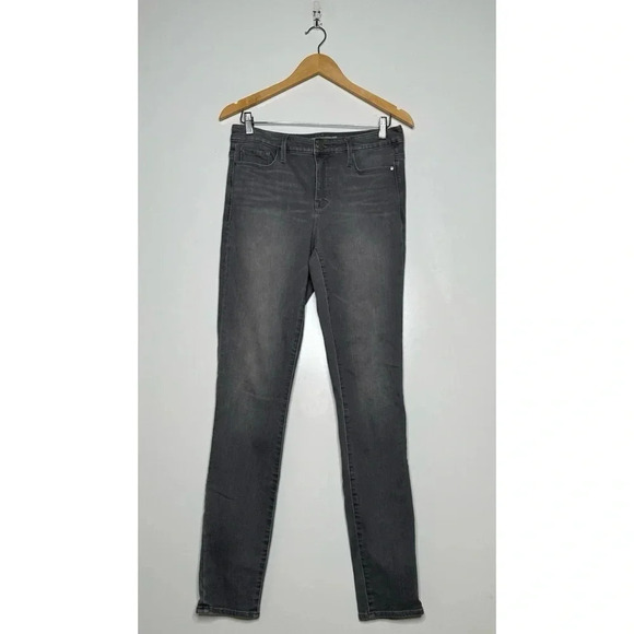 Athleta Grey Sculptek Ultra Skinny Jeans Size 8 Tall - Picture 3 of 10